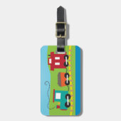 Cute Kind Choo Choo Train Bagagelabel (Voorkant verticaal)