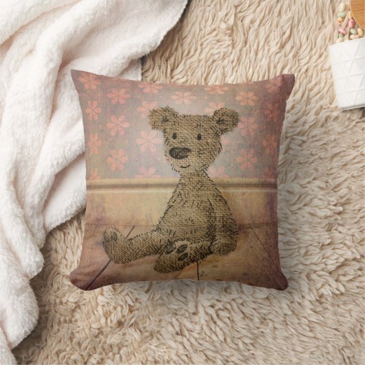 Cute Kind Teddy Bear Kussen (Deken)