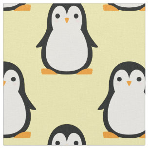 Cute Kinder Penguin Cartoon Baby Nursery Stof
