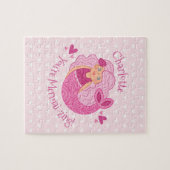 Cute Kinder Valentijn Holiday Legpuzzel (Horizontaal)