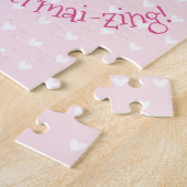 Cute Kinder Valentijn Holiday Legpuzzel (Zijkant)