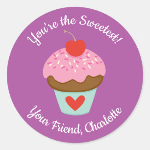 Cute Kinder Valentijnsdag Sticker