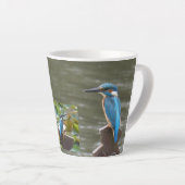 Cute Kingfish Latte Mug (Angle droit)