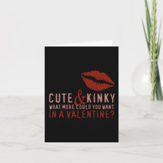 Cute & Kinky Valentijn Lips Feestdagen Kaart