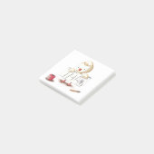 Cute Kip Dank Je Post-it® Notes (Schuin)