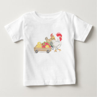 Cute Kippenfamilie Baby T-Shirt