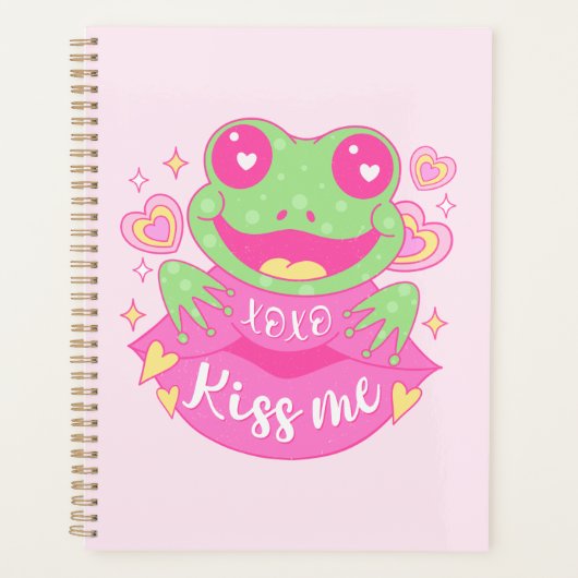 Cute Kiss Me Frog - Xoxo (Devant)