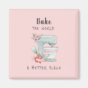 Cute Kitchen mixer Magneet