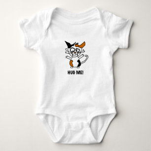Cute kitten heeft een knuffel nodig romper