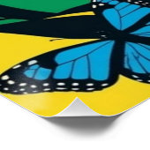 Cute Kitten in Pop Art Painting Style Poster (Coin)