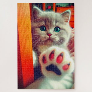 Cute Kitten Legpuzzel
