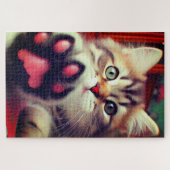 Cute Kitten Legpuzzel (Horizontaal)