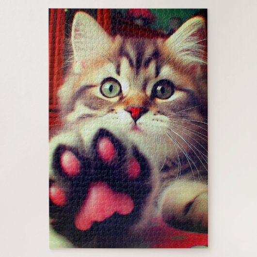 Cute Kitten Legpuzzel (Verticaal)