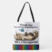 Cute Kitten leraar Tas - zie terug! (Voorkant)