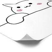 Cute Kitten Poster (Hoek)