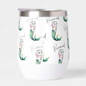 Cute Kitten Purrmaid - Fun Mermaid Design de chat (Droite)