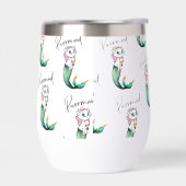 Cute Kitten Purrmaid - Fun Mermaid Design de chat (Gauche)