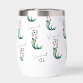 Cute Kitten Purrmaid - Fun Mermaid Design de chat (Arrière)