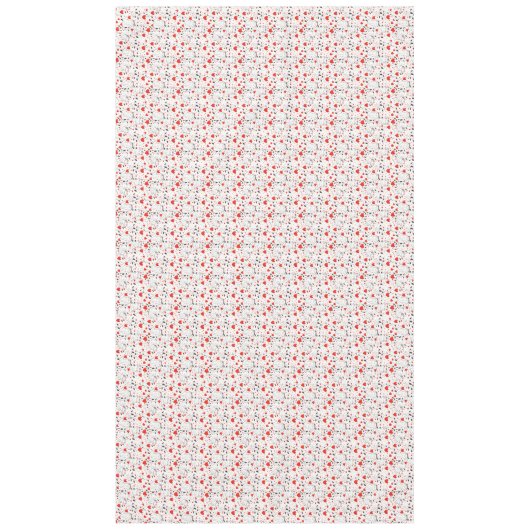Cute Kitten Red Hearts Valentine's Day Nappe (Devant)