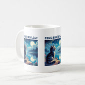 Cute Kitten Reflet Message Mug (Devant gauche)