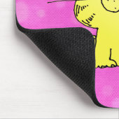 Cute Kitten Roze Room Muismat (Hoek)