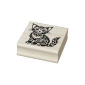 Cute Kitten Rubber Stamp Rubberstempel (Stempel)
