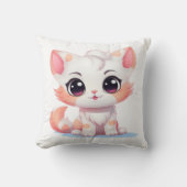 Cute Kitten Sierkussen (Voorkant)