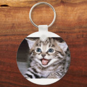 Cute Kitten Sleutelhanger (Voorkant)