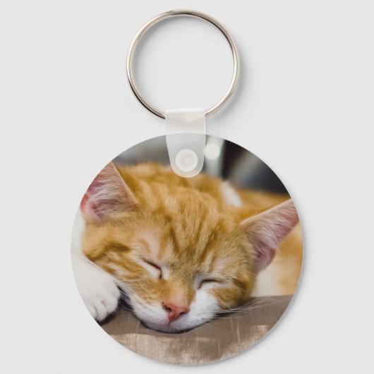 Cute Kitten Sleutelhanger (Voorkant)
