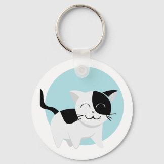 Cute Kitten Sleutelhanger