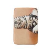 Cute Kitten Sprawout Badmat (Voorkant Verticaal)