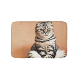 Cute Kitten Sprawout Badmat