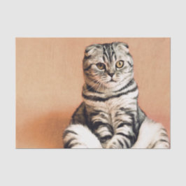 Cute Kitten Sprawout Tissuepapier