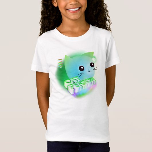 Cute Kitten T-Shirt (Voorkant)