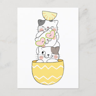 Cute Kittens Briefkaart