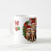 Cute kittens Christmas Mug (Devant gauche)