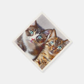 Cute kittens facks servet (Hoek)