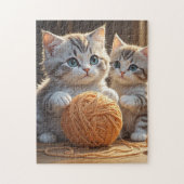 Cute Kittens Legpuzzel (Verticaal)