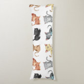 Cute kittens lichaamskussen (Voorkant Verticaal)