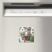Cute Kittens Magneet (Insitu (Vaatwasser))