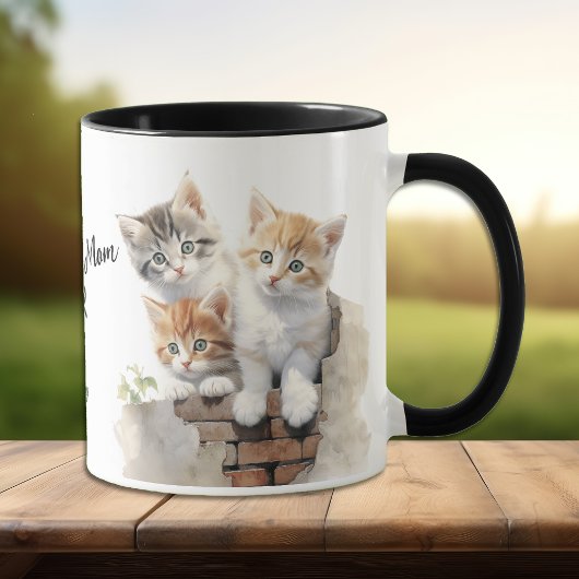 Cute Kittens Meilleur Chat Maman Jamais Mug