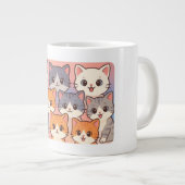 Cute kittens mug  extra grote beker (Voorkant rechts)