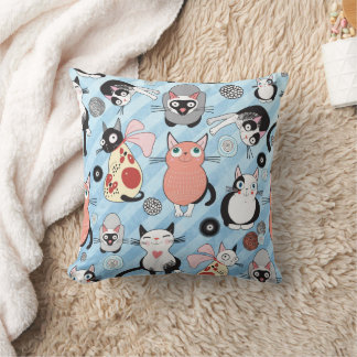 Cute Kittens Pillow Kussen