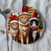 Cute Kittens Ronde Button 6,0 Cm (In situ)