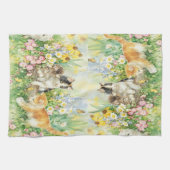 Cute Kittens Serviette de cuisine (Horizontal)