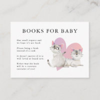 Cute Kittens Twins Baby shower Books for Baby