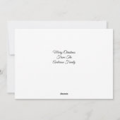 Cute Kittens Under Christmas Tree Feestdagenkaart (Achterkant)