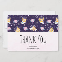 Cute Kitty Cat Astronauts Pattern Dank u