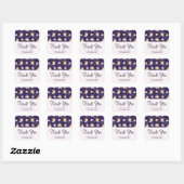 Cute Kitty Cat Astronauts Pattern Event Dank u Vierkante Sticker (Vel)