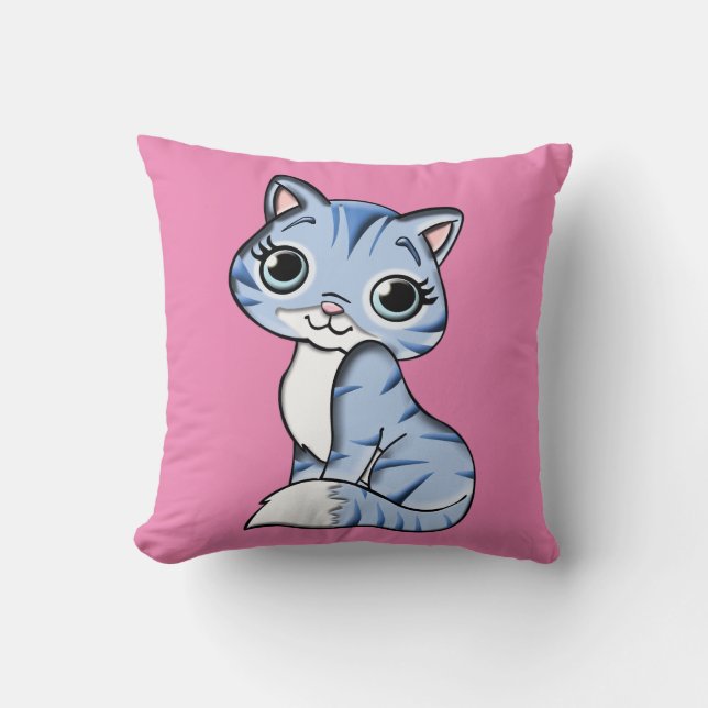 CUTE KITTY CAT-KUSSENS KUSSEN (Voorkant)